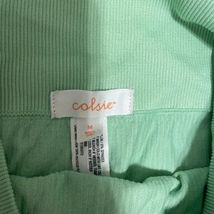 Mint Green Biker Shorts